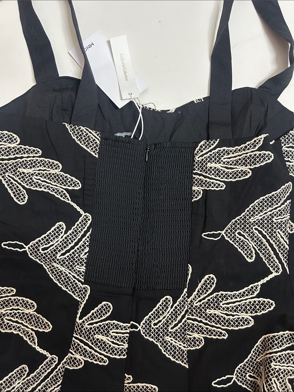 NWT (size 6) MANGO LORAL EMBROIDERY DRESS - Picture 8 of 11